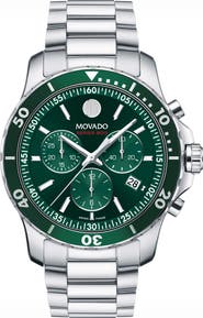 Movado Series 800 Chronograph Bracelet Watch, 42mm