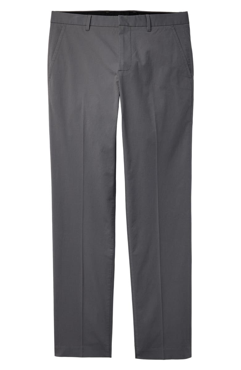 Bonobos Weekday Warrior Slim Fit Stripe Dress Pants, Alternate, color, Tuesday Grey Fine Stripe