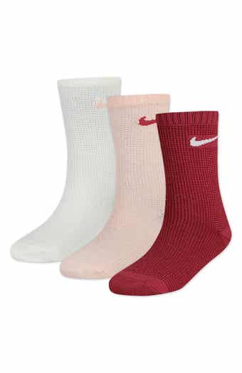 Nike Kids' 3-Pack Waffle Crew Socks
