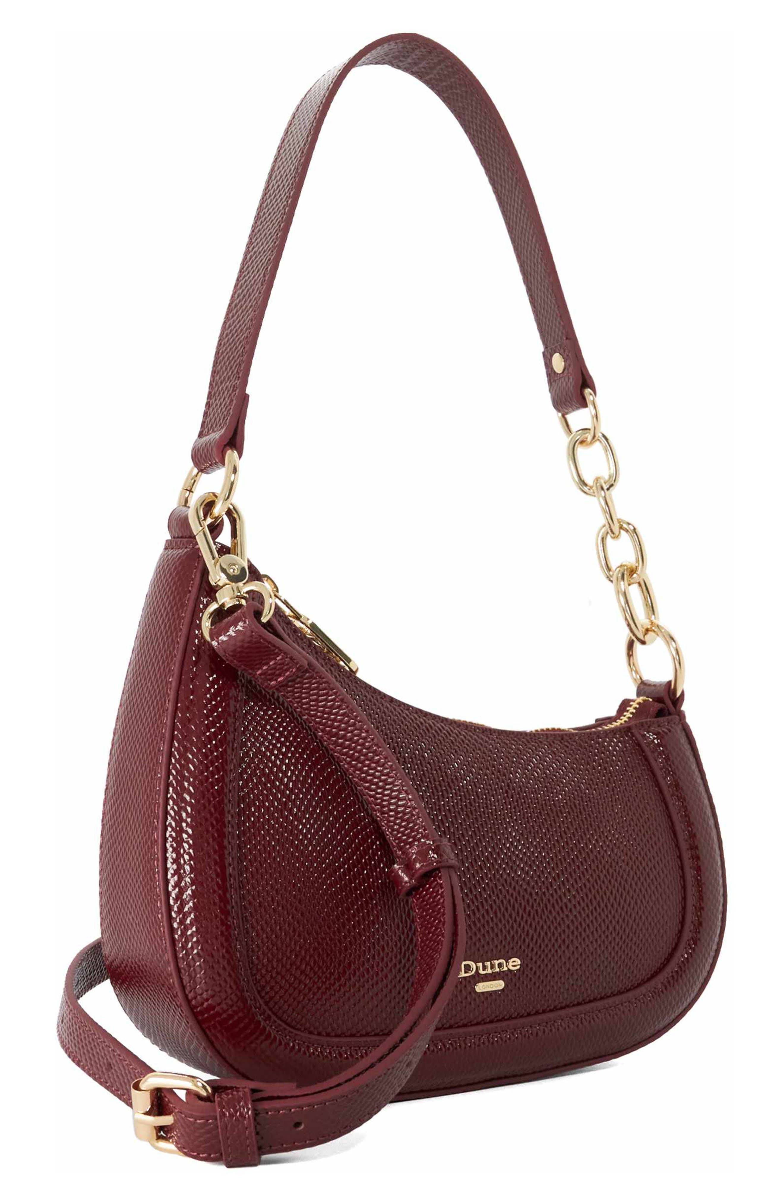 Direction Shoulder Bag, Alternate, color, BURGUNDY