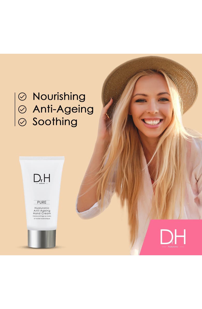 Dr H Hyaluronic Acid Hand Cream 50ml x 2 Duo Set, Alternate, color, White