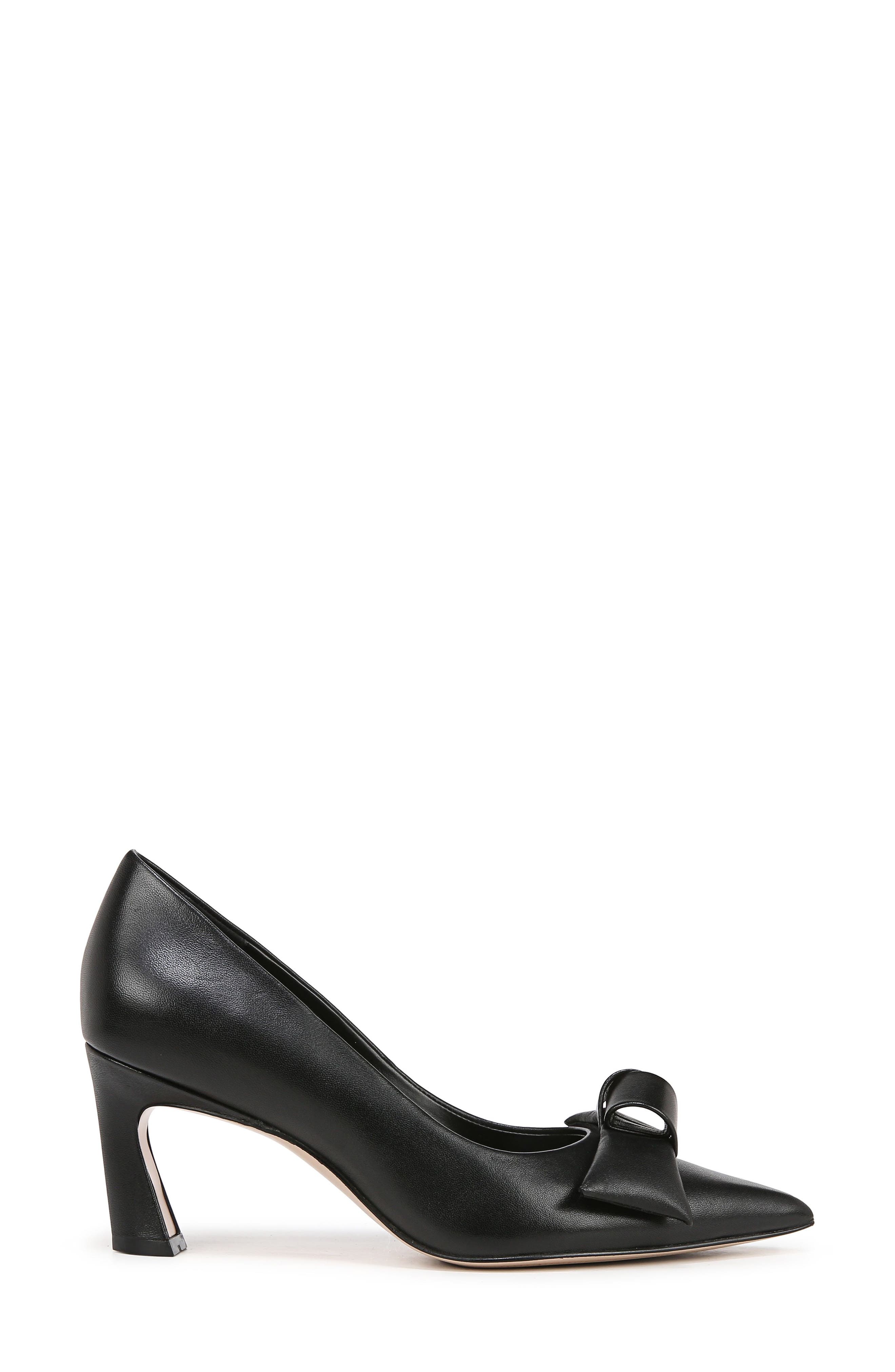 27 EDIT Naturalizer Emery Bow Pointed Toe Pump, Alternate, color, 