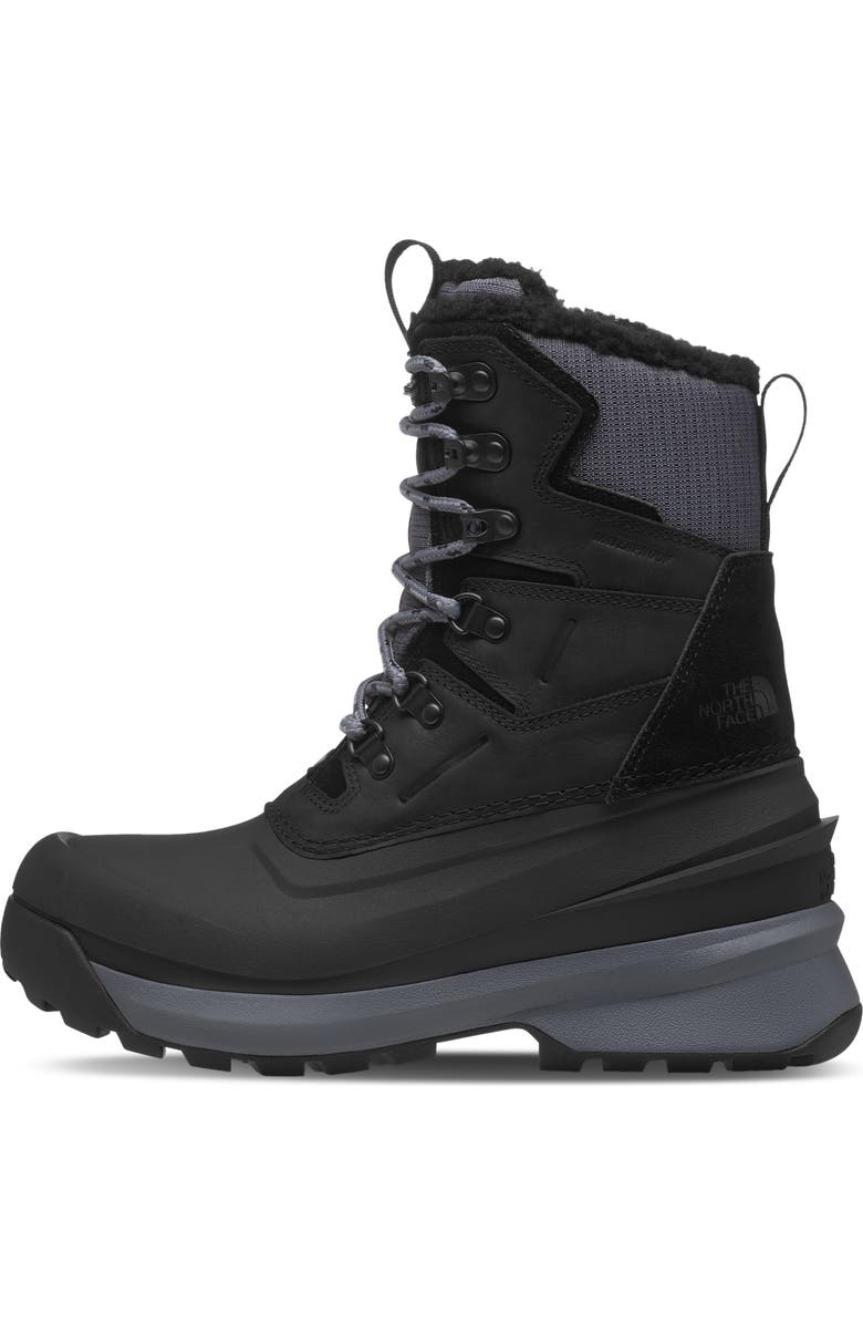 The North Face Chilkat V400 Waterproof Hiking Boot, Main, color, Tnf Black