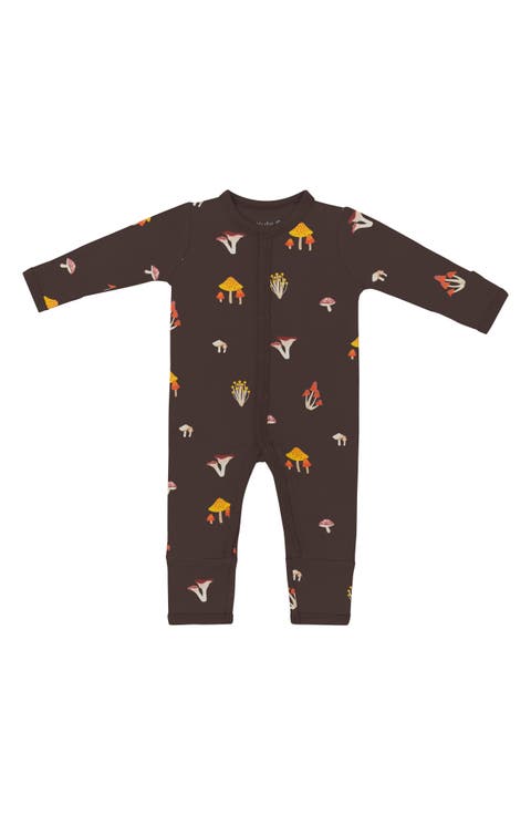 Fungi Long Sleeve Snap Romper (Baby)