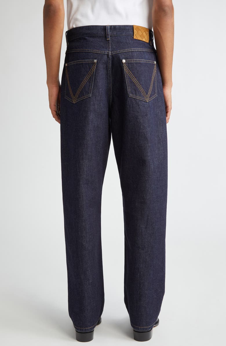 Bottega Veneta Wide Leg Jeans, Alternate, color, 4245 Indigo