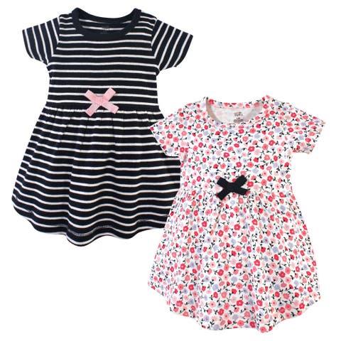 Durable Organic Cotton Short and Long Sleeve Dresses (Baby)