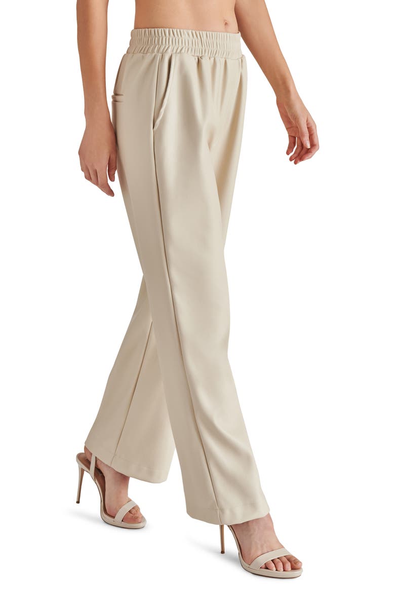 Steve Madden Gilda Wide Leg Faux Leather Pants, Alternate, color, 