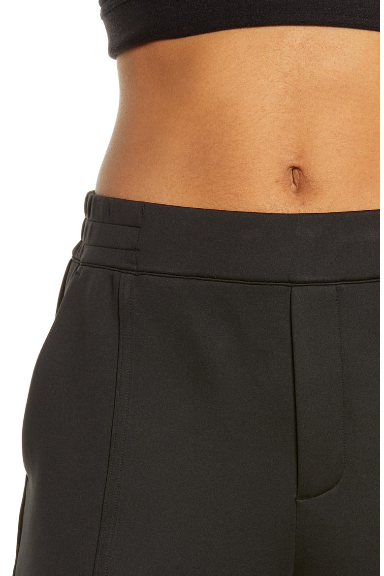 Sleek Track Pants, Alternate, color, BLACK