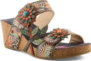 L'Artiste by Spring Step Moai Platform Wedge Sandal