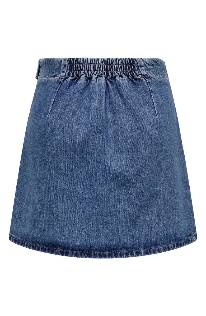Only Onlthea Wrap Denim Skirt, Alternate, color,