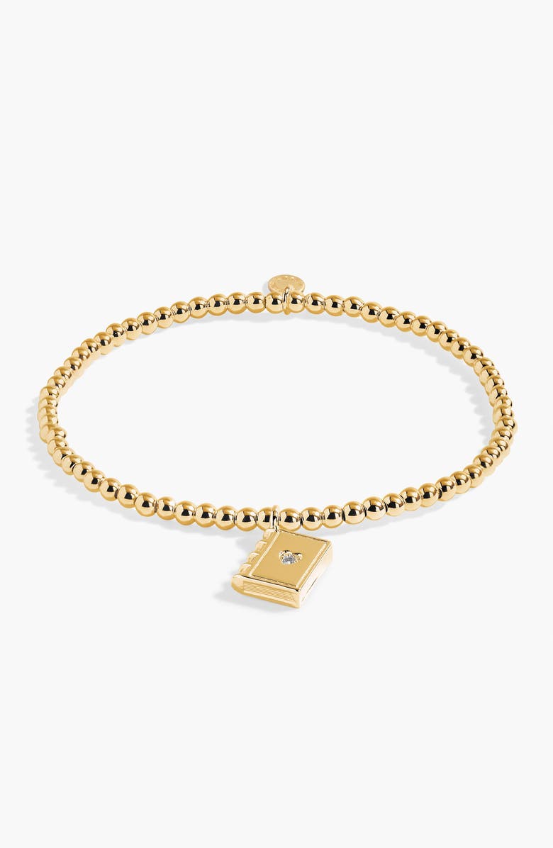 A Littles & Co A Little 'New Chapter' Bracelet in Gold-Tone Plating, Main, color, Metallic Gold
