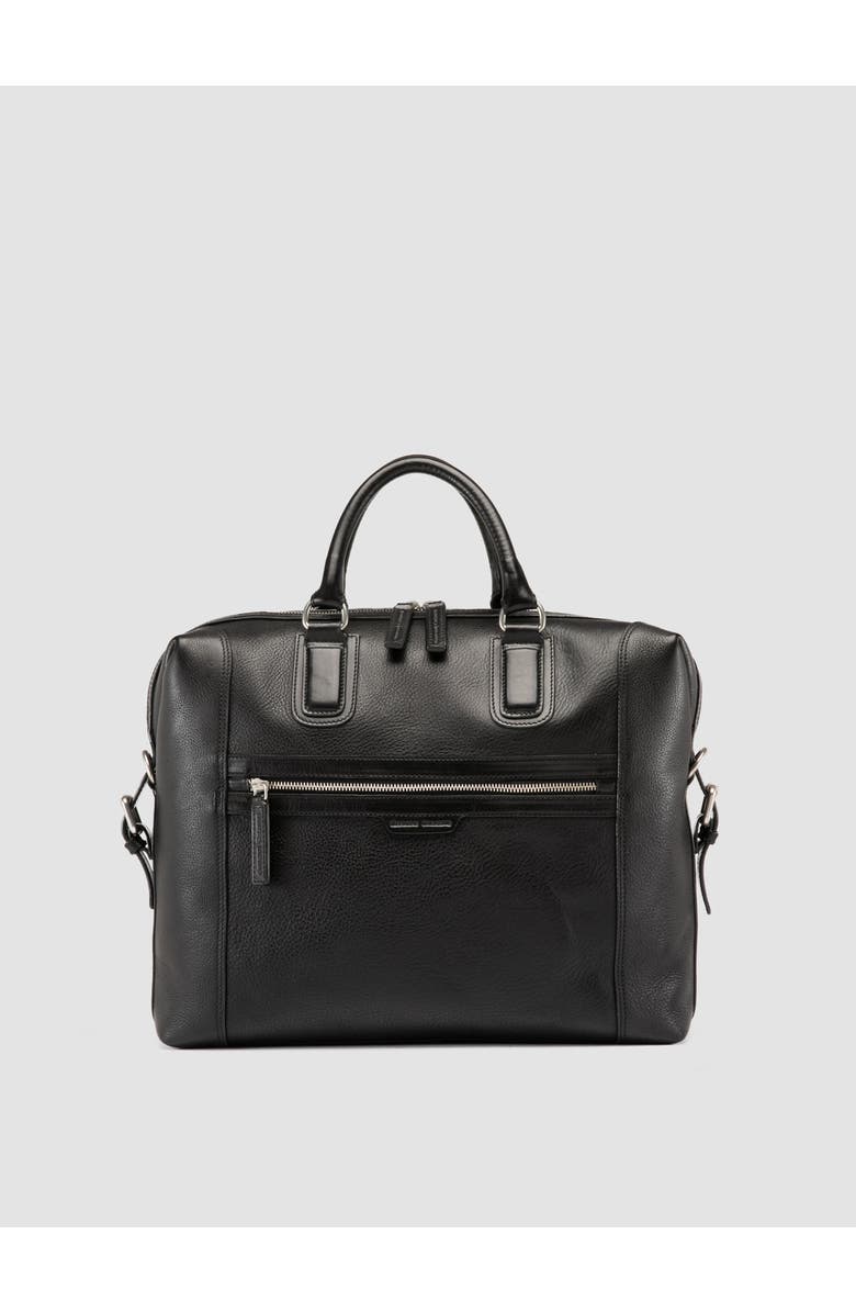Officine Creative Jules 007 Briefcase, Main, color, Black