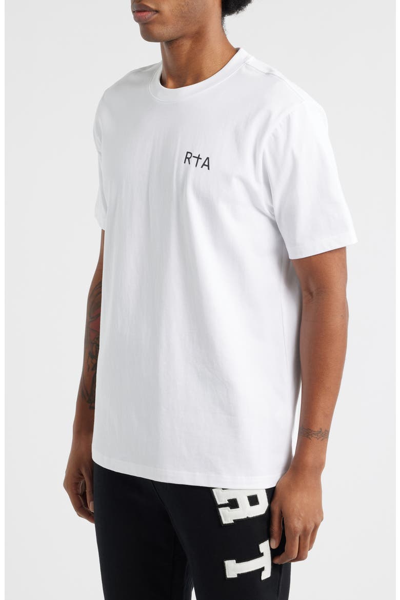 Colin Oversize Logo Graphic T-Shirt, Alternate, color, WHITE
