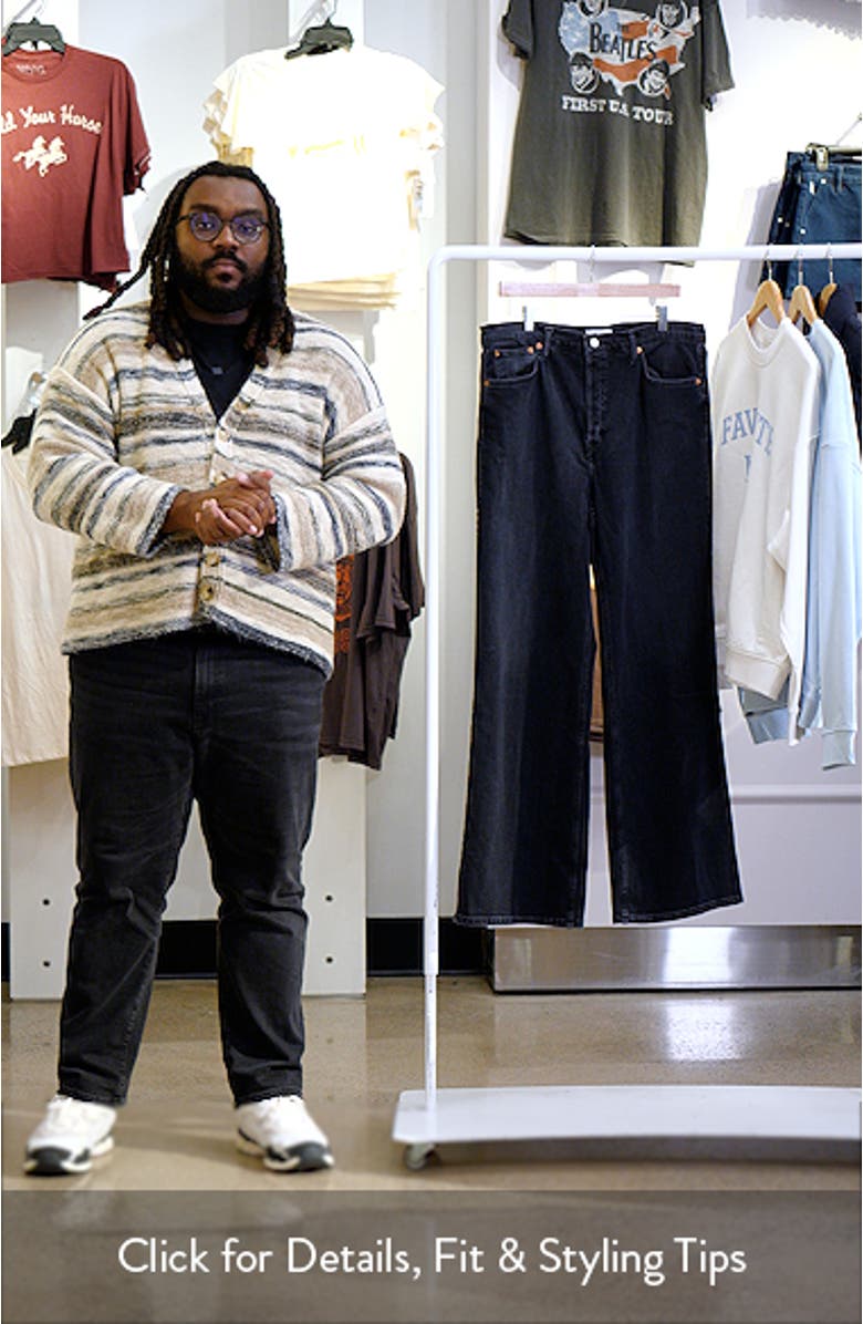 High Waist Wide Leg Jeans, sales video thumbnail