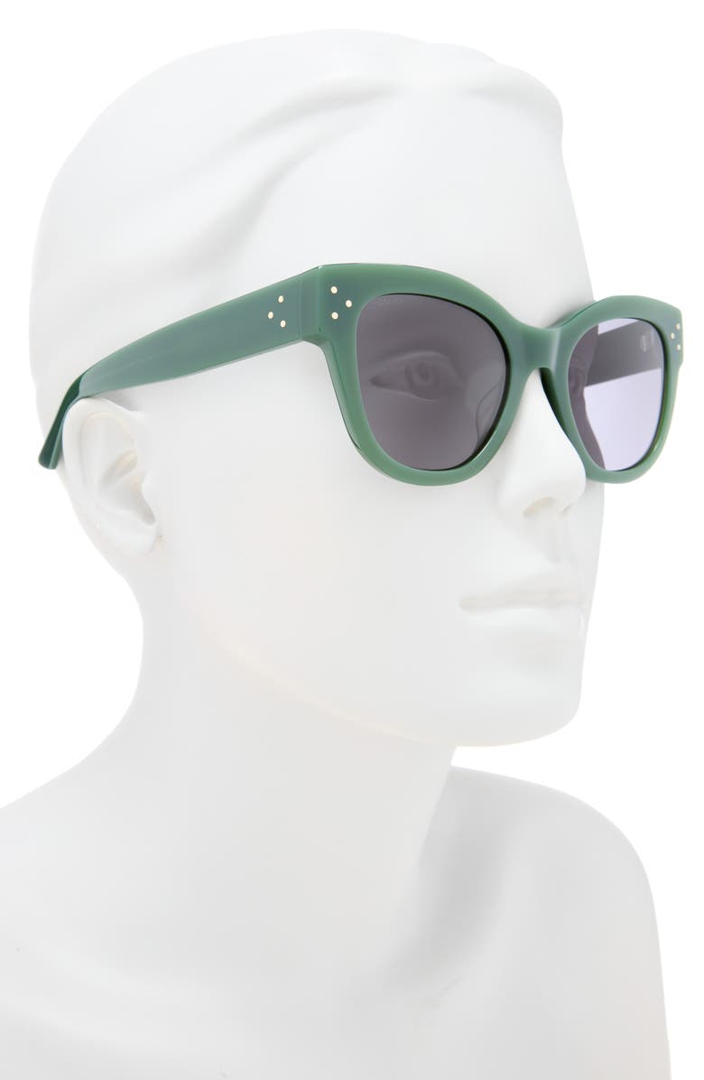 DIFF Eva 53mm Cat Eye Sunglasses, Alternate, color, Alpine Grey