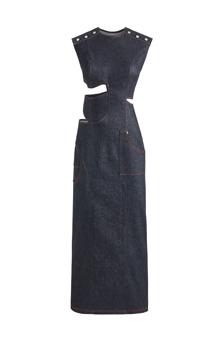 Jendue Harvey Maxi Dress, Alternate, color, Deep Blue