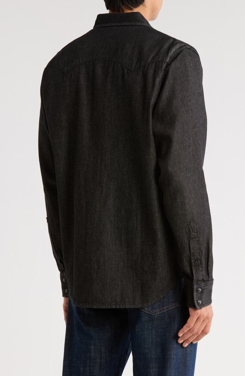 Lucky Brand Western Shirt, Alternate, color, Granville Black