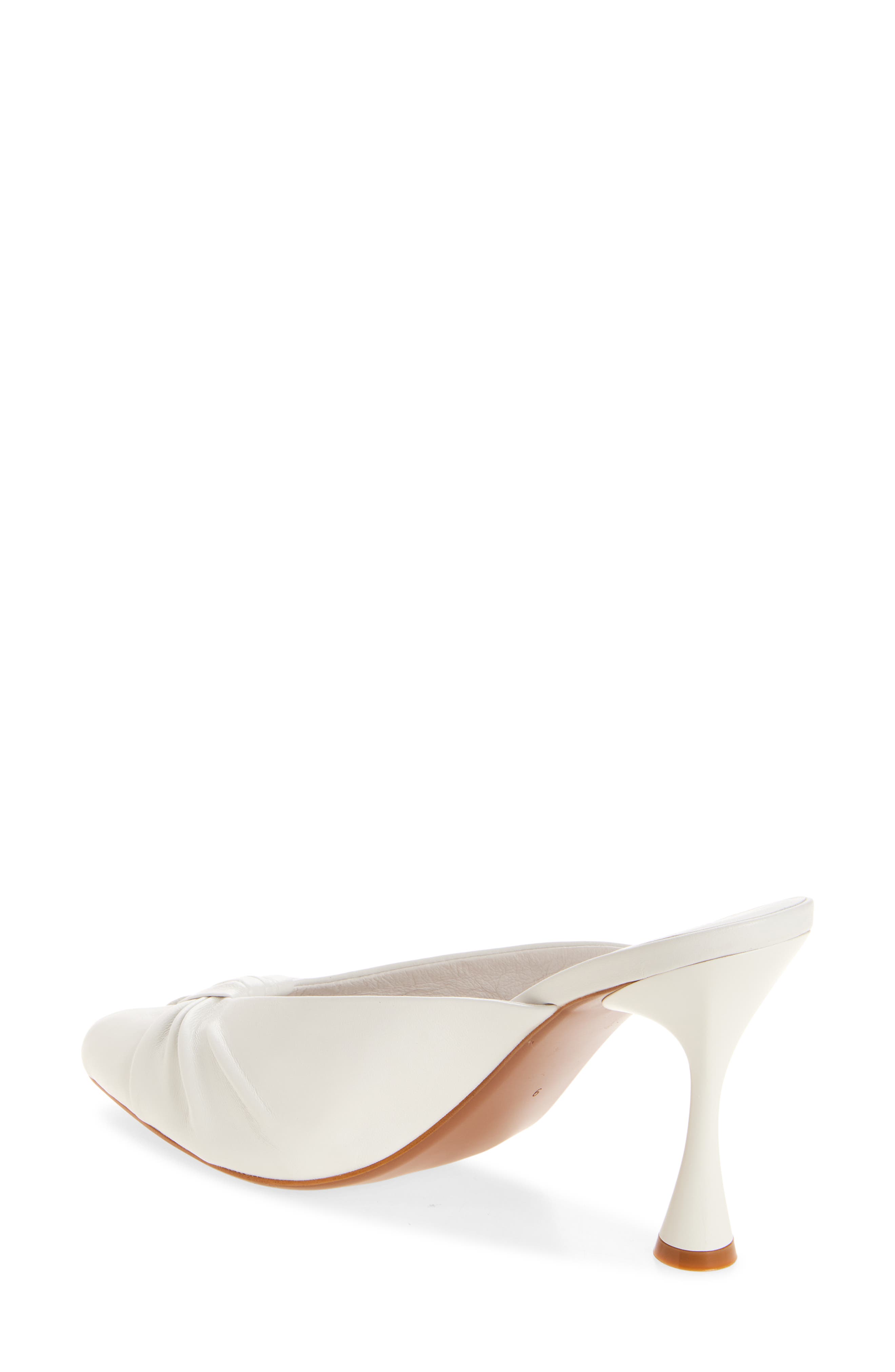 Jeffrey Campbell Twista Peep Toe Slide Sandal, Alternate, color, White
