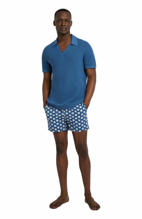 Charles 4" Swim Trunk