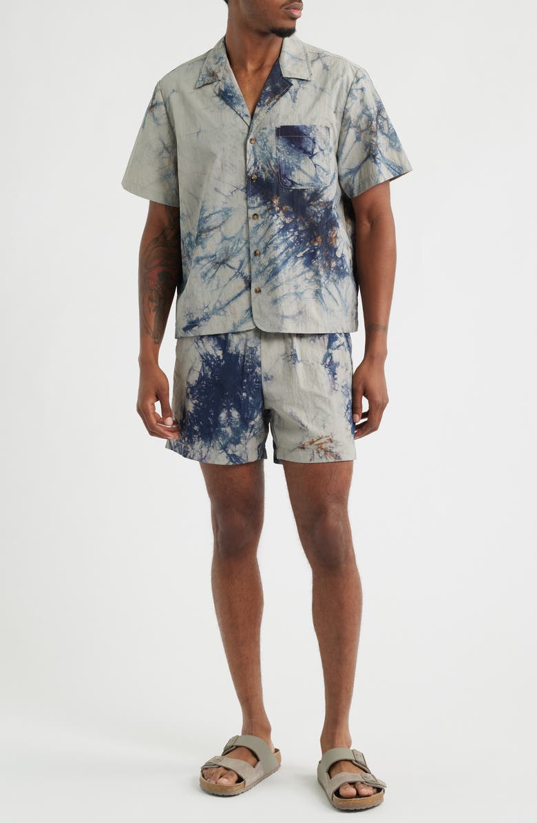 RIZORT Derek Camp Shirt, Alternate, color, Grey