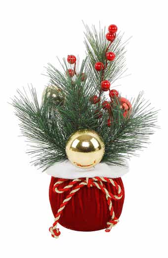 FLORA BUNDA 7"x12"H Christmas Tree Gift Bag