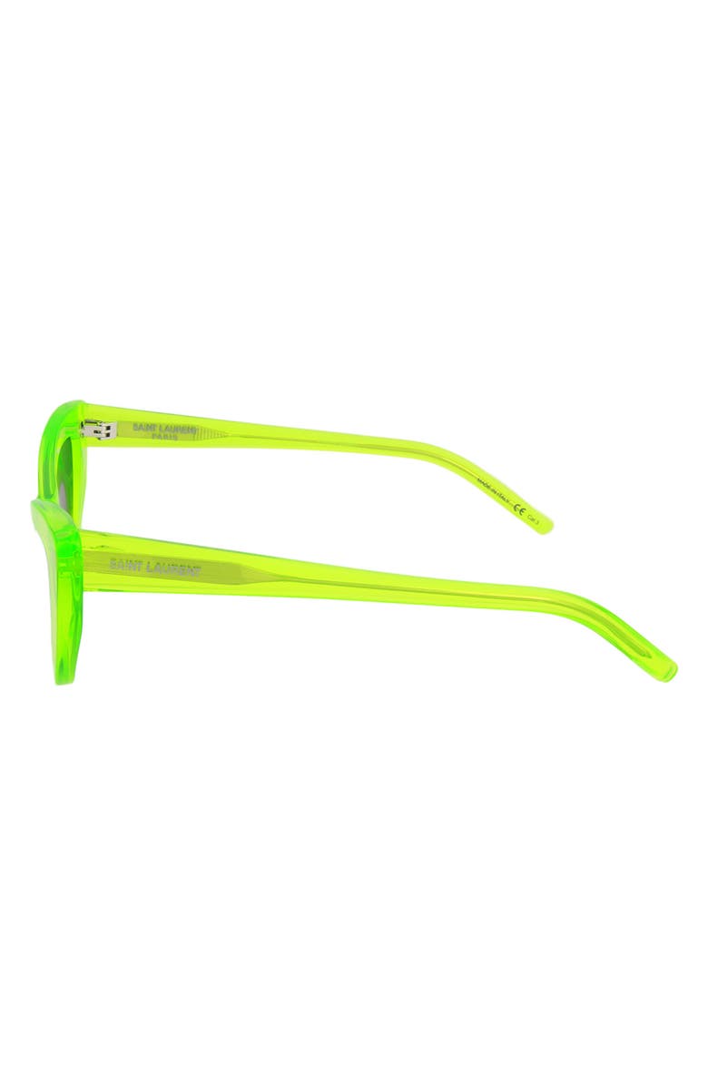 Saint Laurent 52mm Cat Eye Sunglasses, Alternate, color,