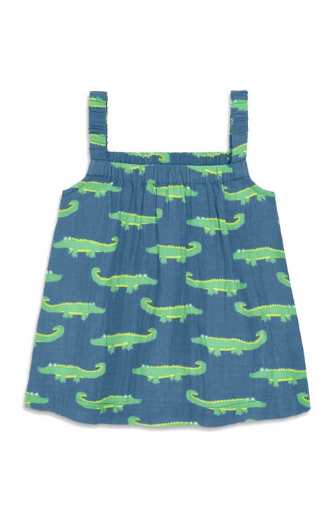 Kids Cotton Gauze Tank In Pals (Toddler, Little Kid, Big Kid)