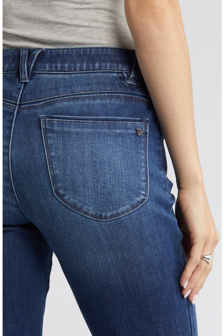 'Ab'Solution Straight Leg Jeans (Nordstrom Exclusive), Alternate, color, BLUE