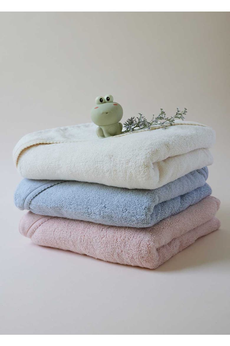 Baby Towel Wash Cloth Pink 3 Pack, Alternate, color, Pink