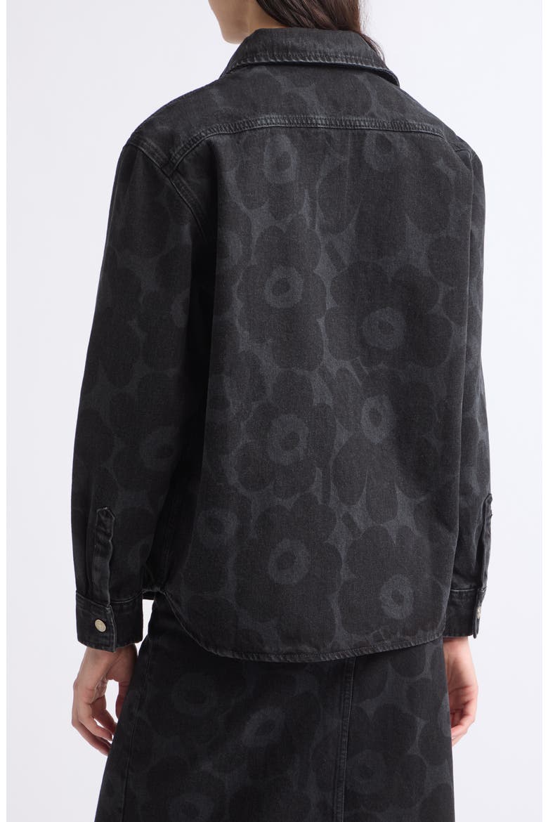 Maridenim Unikko Button-Up Shirt, Alternate, color, WASHED BLACK