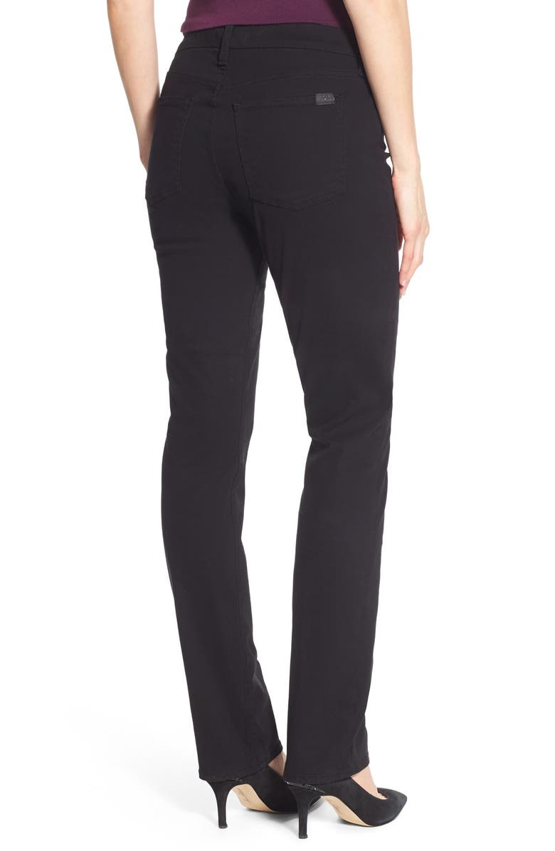 JEN7 by 7 For All Mankind Stretch Sateen Slim Straight Leg Pants, Alternate, color,