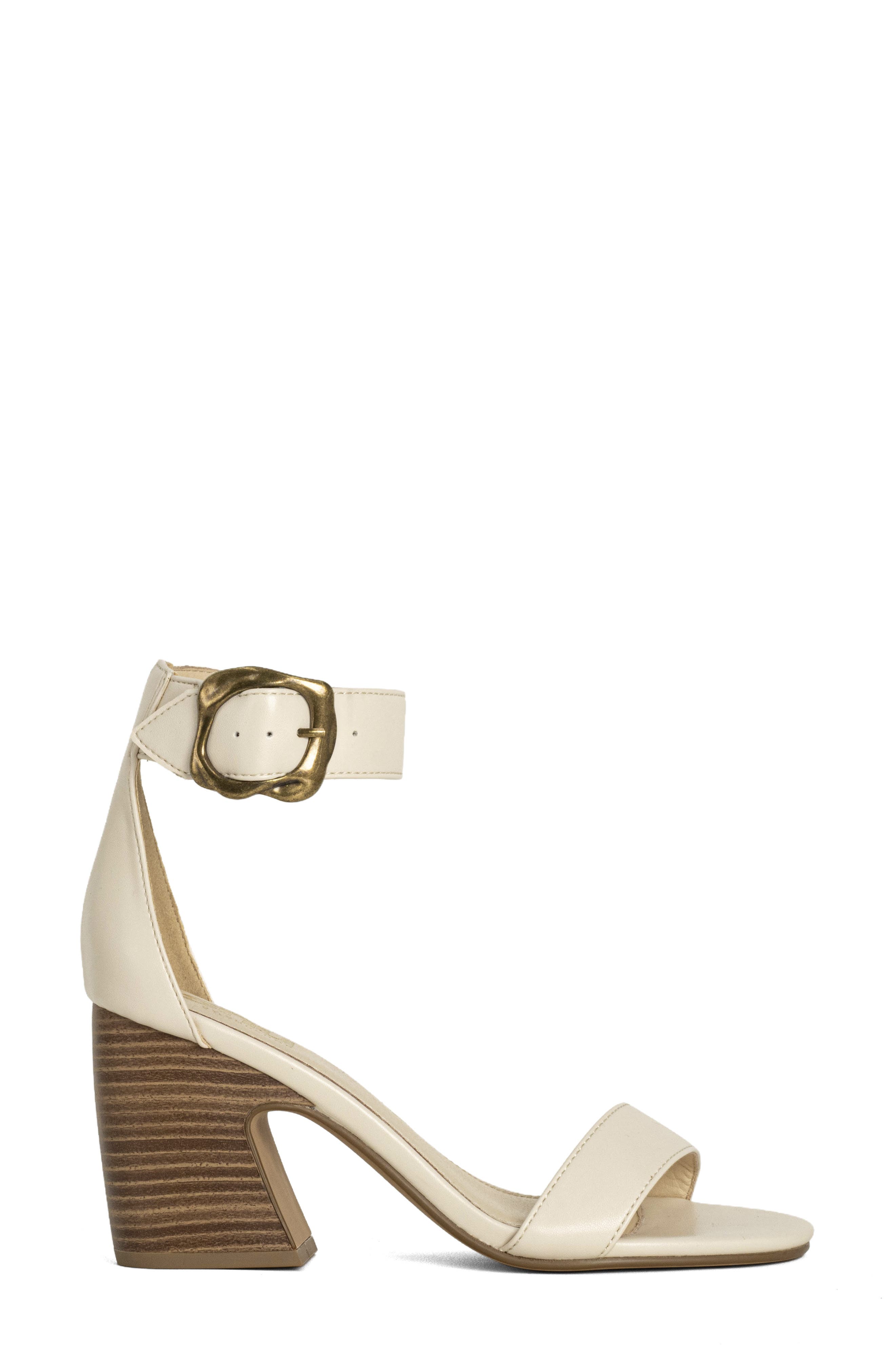 Eliya Ankle Strap Sandal, Alternate, color, BONE