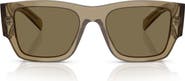 Prada 55mm Square Sunglasses