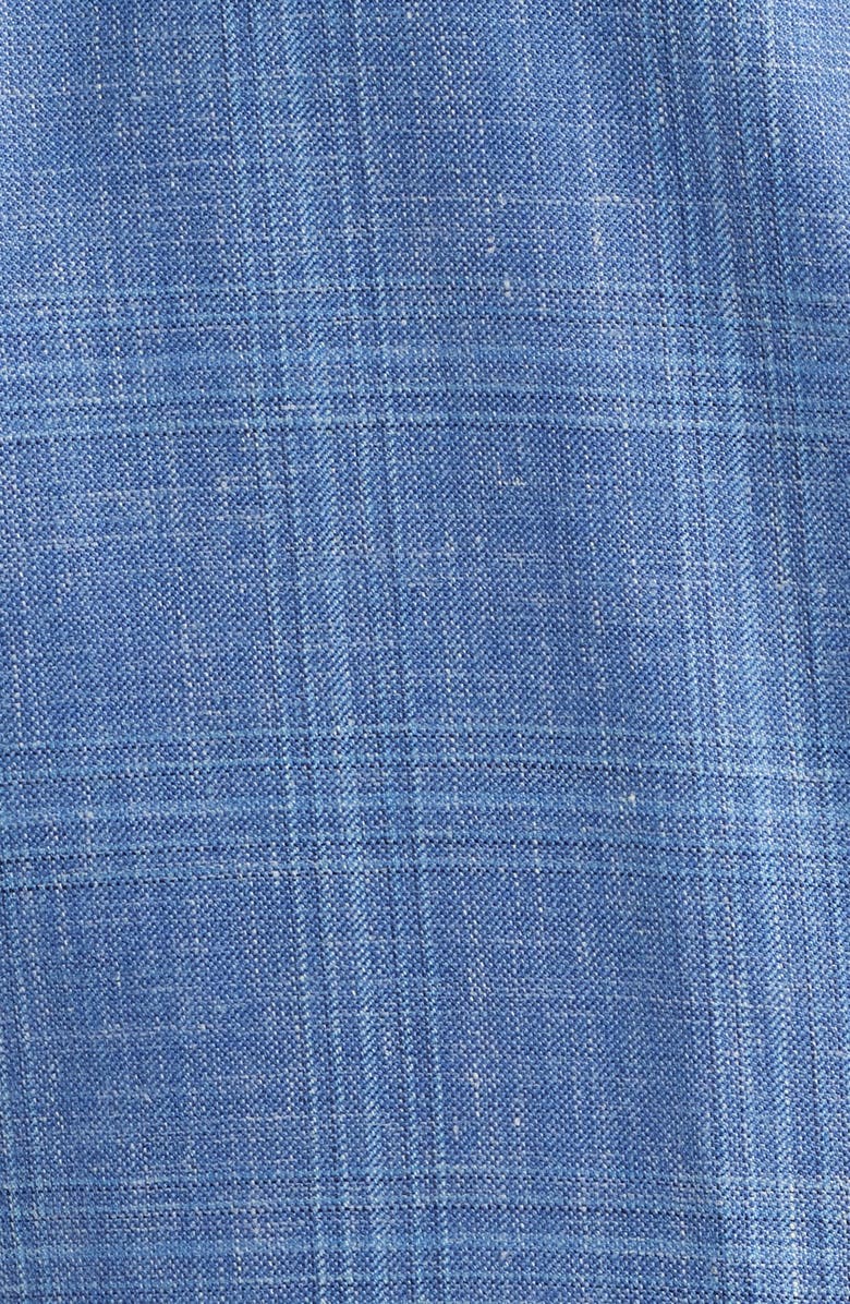 Peter Millar Crown Crafted Reynolds Plaid Sport Coat, Alternate, color, Dusk Blue