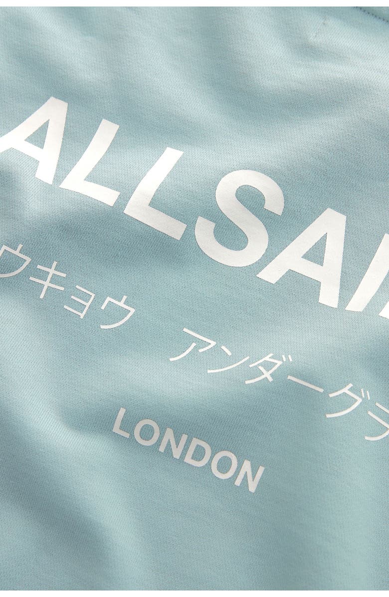 smALLSAINTS by ALLSAINTS Kids' Underground Oversize Crewneck Logo Sweatshirt, Alternate, color, 