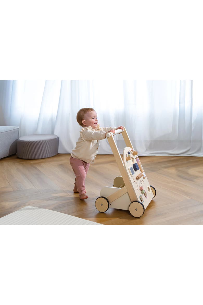 Wooden Activity Walker, Alternate, color, Natural Wood
