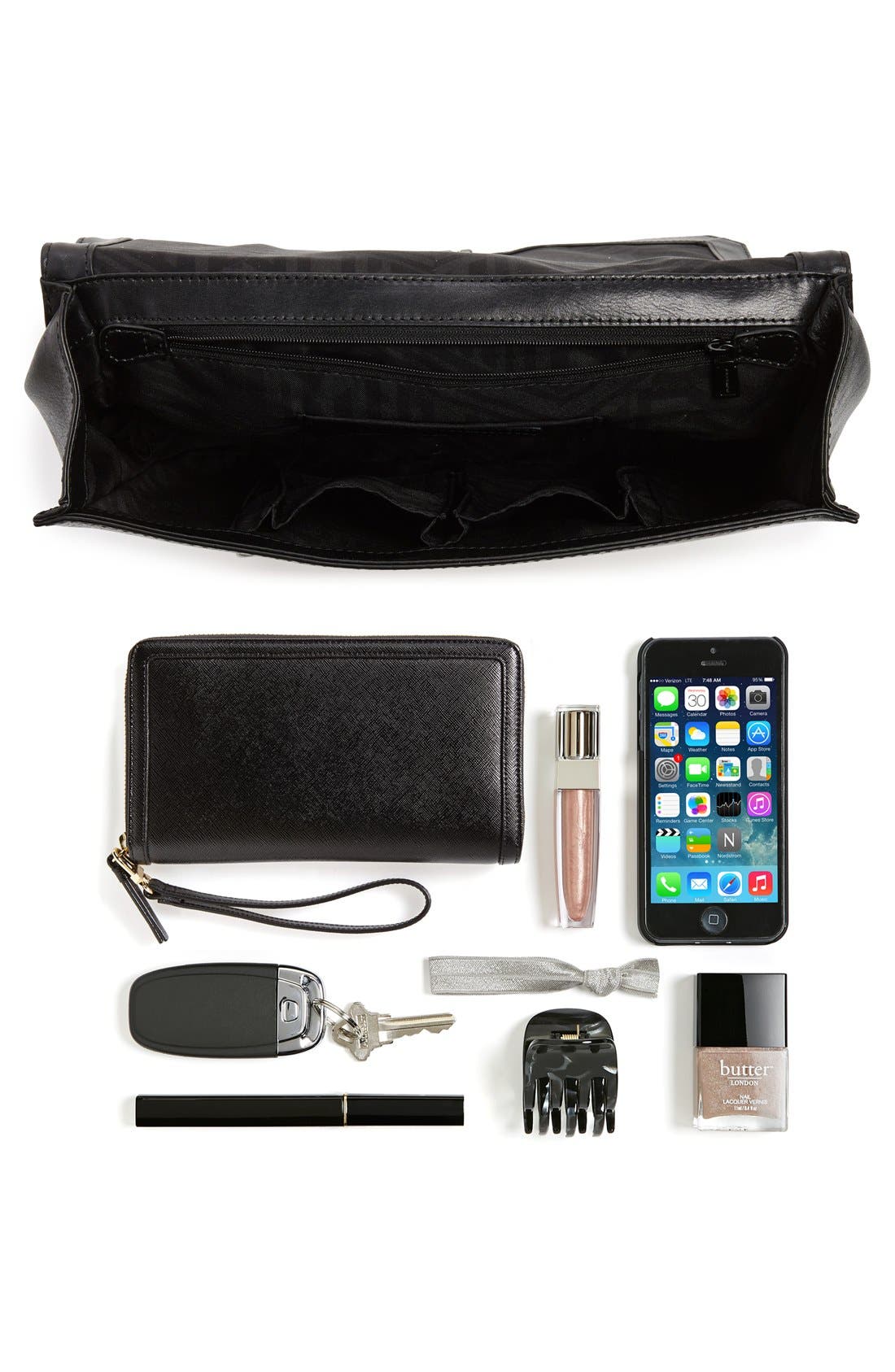 Rebecca Minkoff 'Geo Quilted Love Jumbo' Crossbody Bag, Alternate, color, 