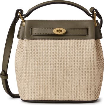 トートバッグ Mulberry FW25 'Islington' mini bucket bag (RL8803205 A100) Mulberry | Mini Islington Bucket | Black Small Classic Grain