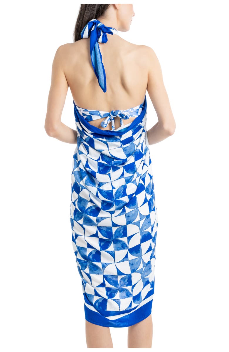Kenny Flowers The Greece - Pareo Sarong, Alternate, color, Blue