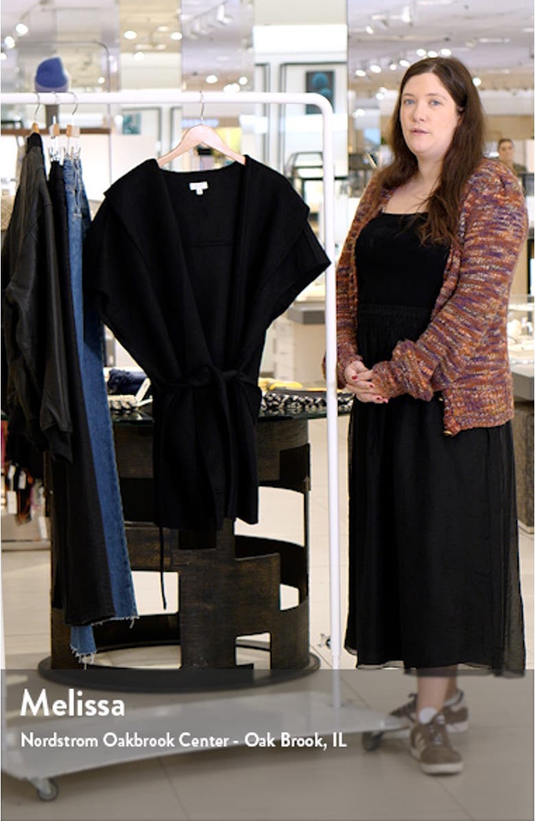 x Cella Jane Wool Blend Vest, sales video thumbnail