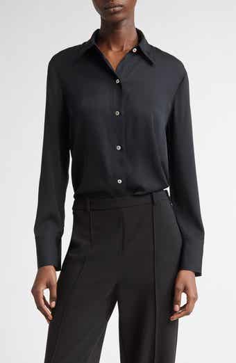 Vince Slim Fit Long Sleeve Button-Up Shirt