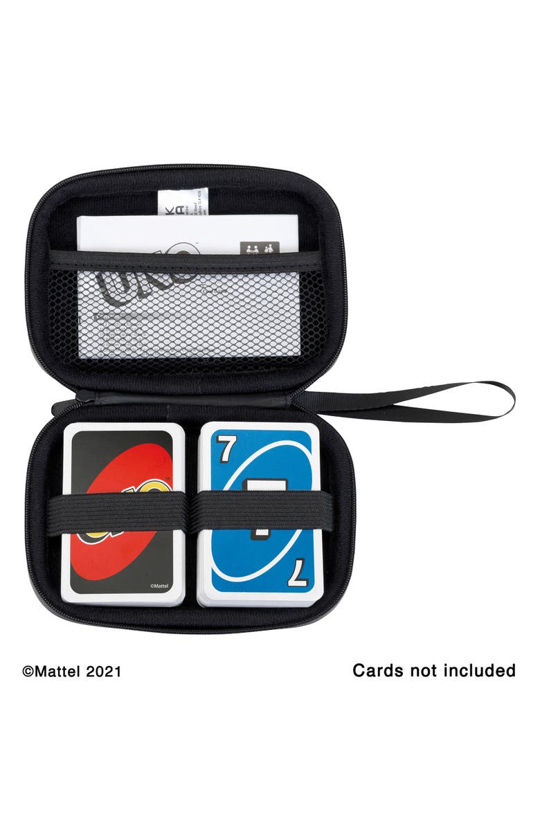 UNO Carry Bag Card Game Accessory, 6.1 X 4.3 Inches, Kids 3+, Alternate, color, Multicolored