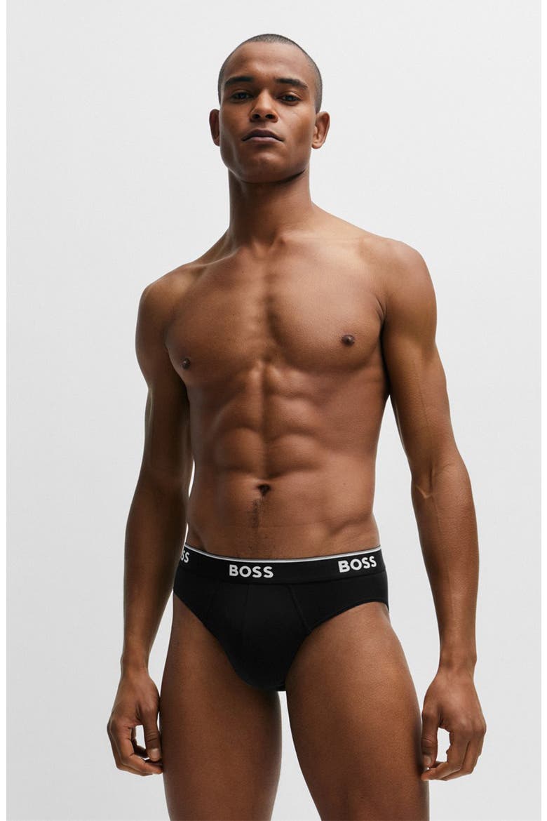 Assorted 3-Pack Power Stretch Cotton Briefs, Alternate, color, OPEN MISC