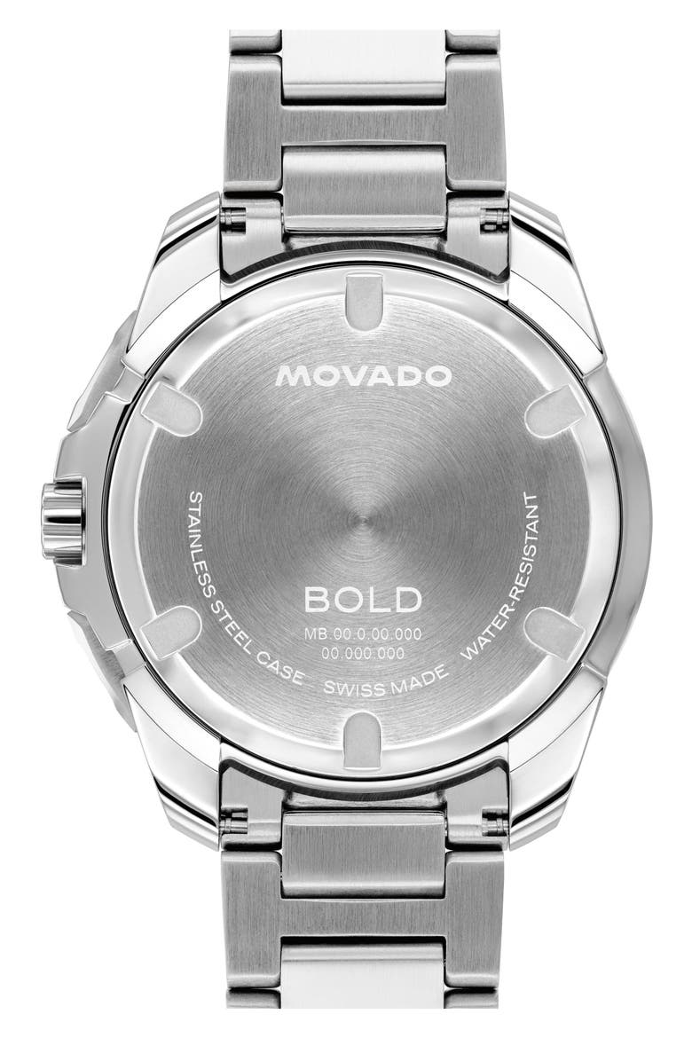 Bold Verso Chronograph Watch, Alternate, color, BLUE