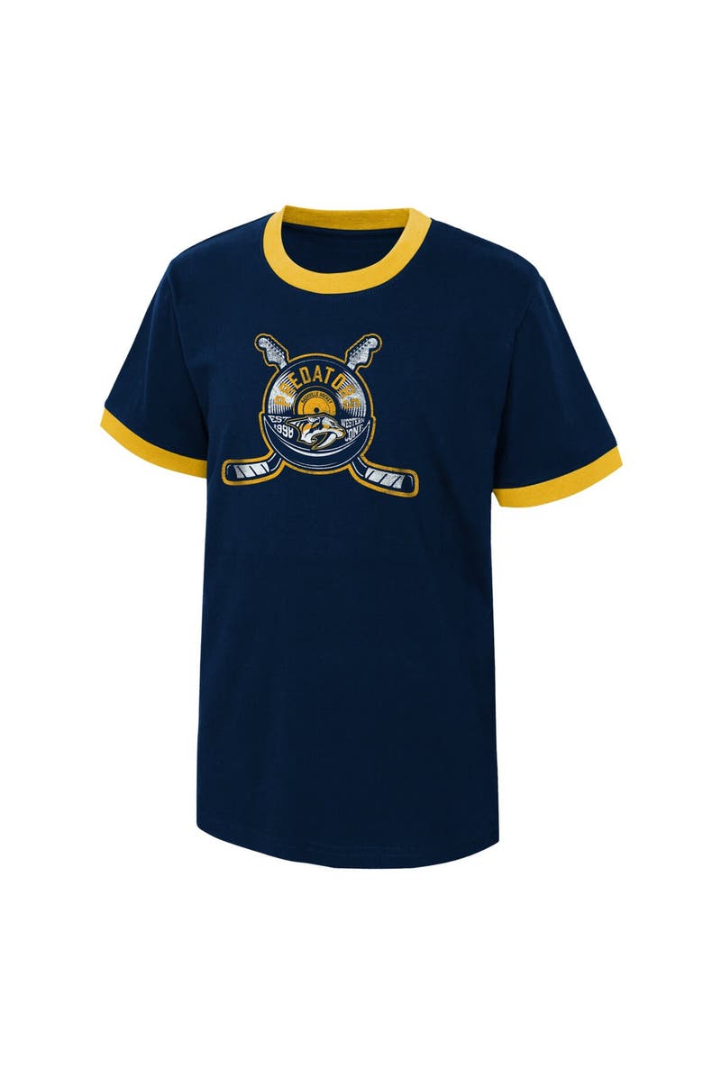 Outerstuff Youth Navy Nashville Predators Ice City T-Shirt, Alternate, color, Navy