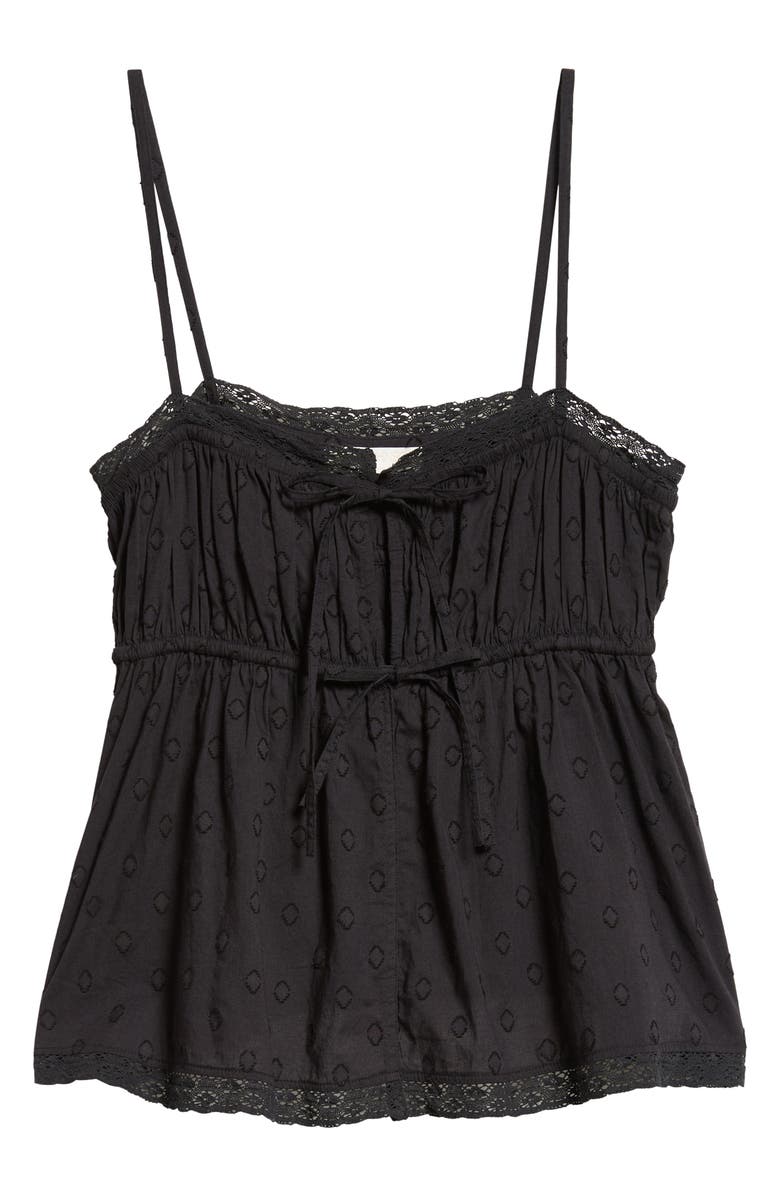 Ulla Johnson Quinn Camisole, Alternate, color, Noir