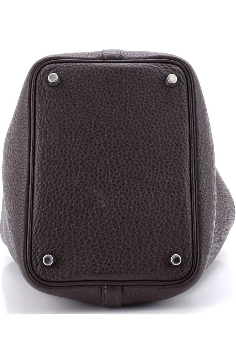 Pre-Owned Hermes Picotin Lock Bag Clemence PM, Alternate, color, Ebene