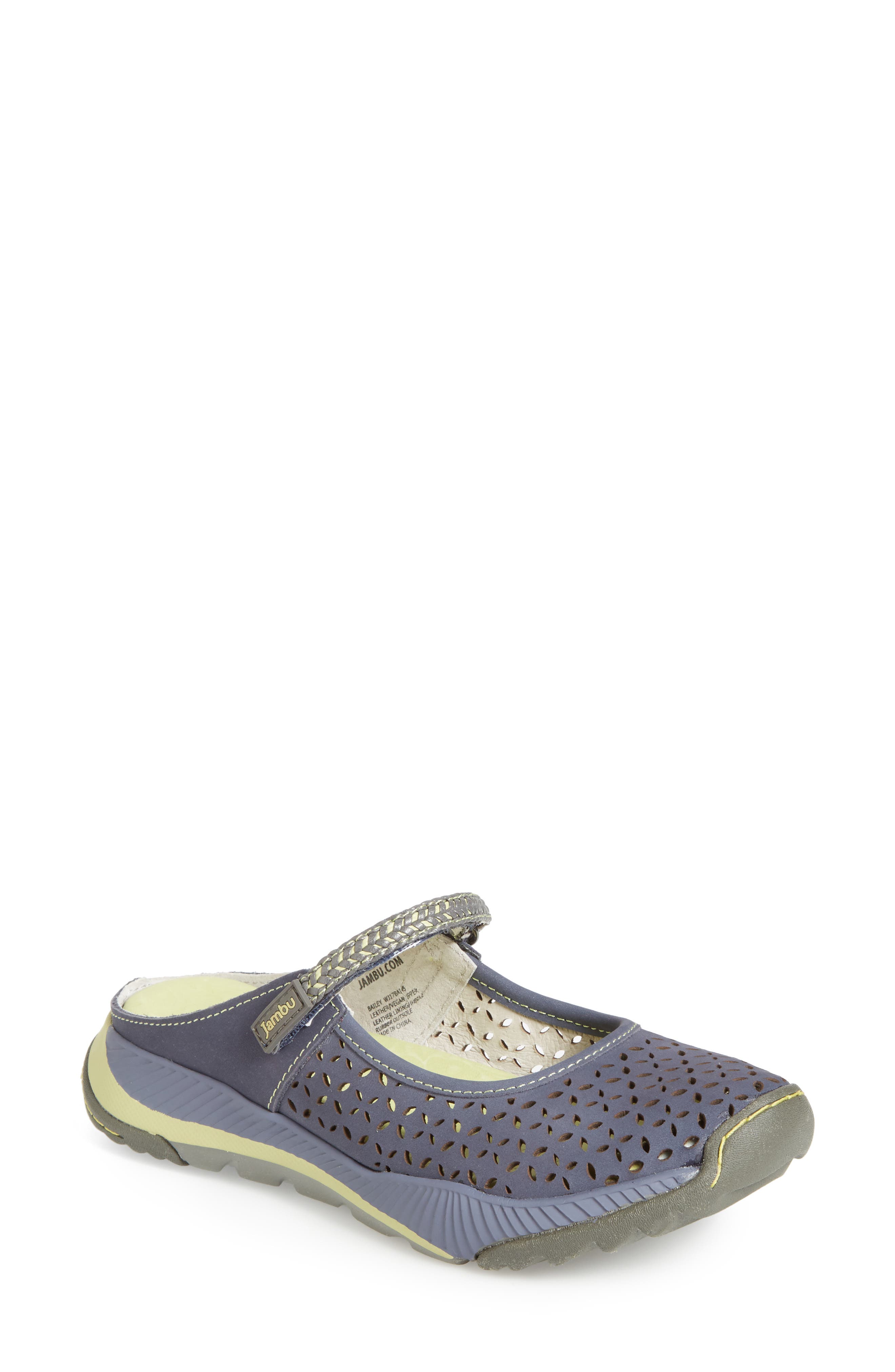 Jambu Bailey Backless Mary Jane, Main, color, Blue