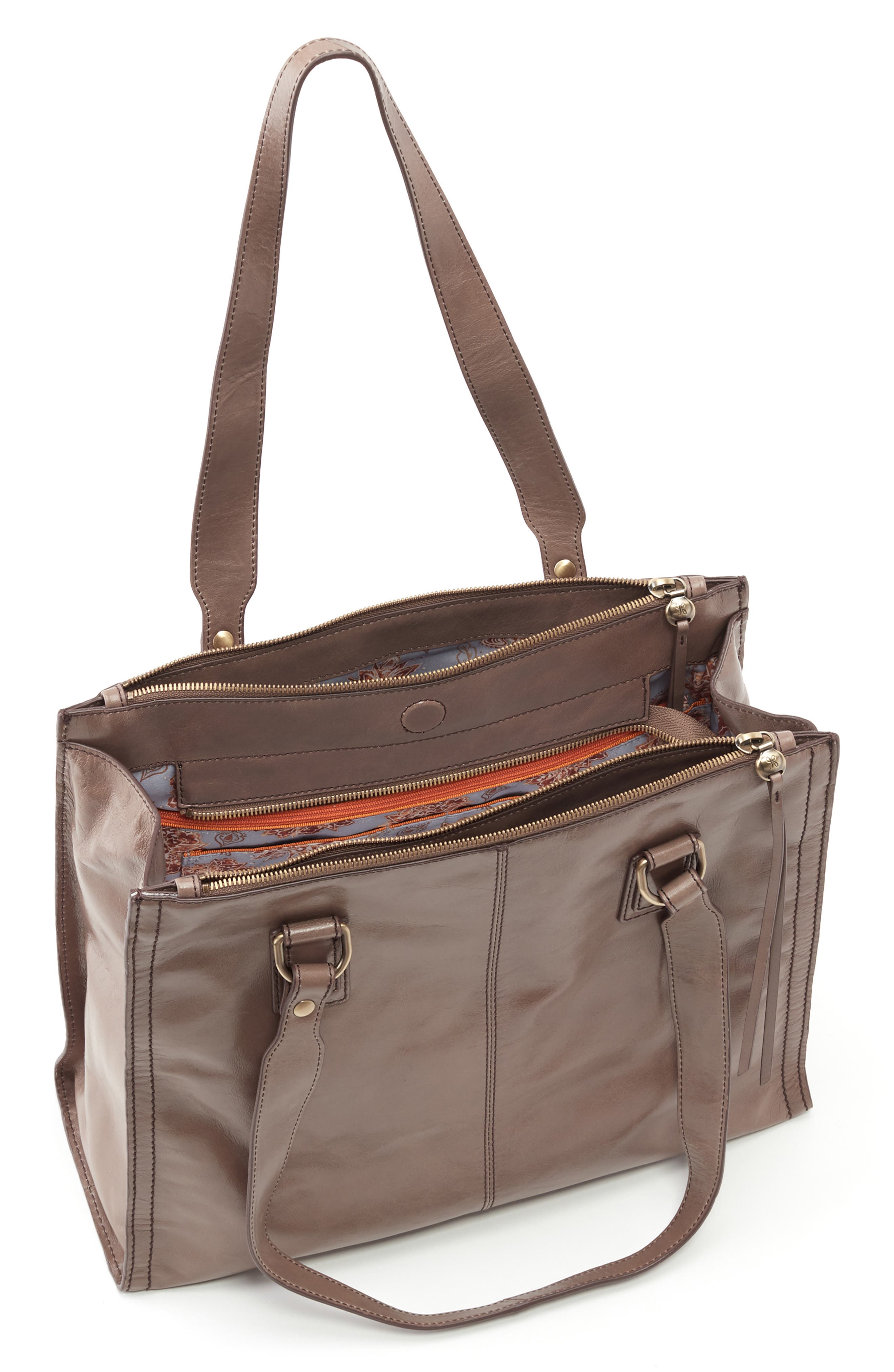 HOBO Bond Leather Hobo Bag, Alternate, color, 