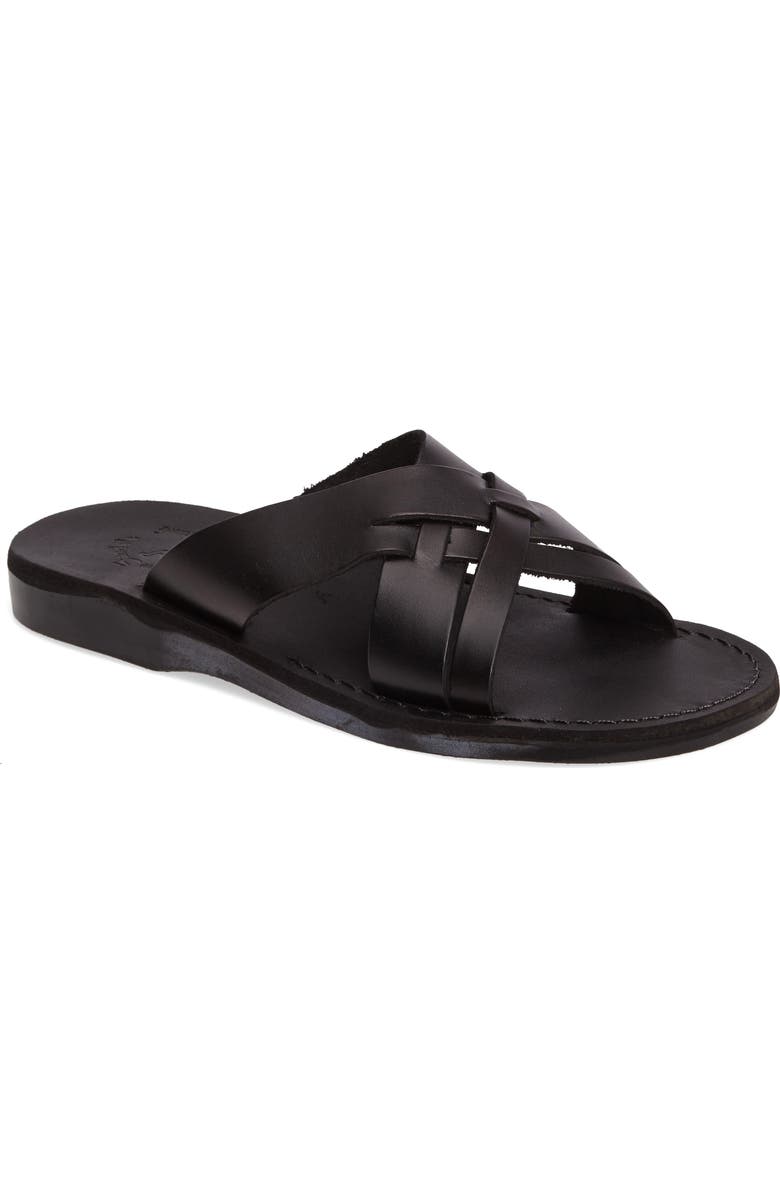 Jerusalem Sandals Jesse Slide Sandal, Main, color,